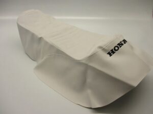 Buddydek/Zadelhoes - Wit + zwart "HONDA"