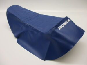 Buddydek/Zadelhoes - Blauw + wit "HONDA"