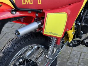 Einddemper dubbel – Chroom
