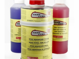 Tank Cure set - Coating (600gr) + tank reiniger/tank ontroester (500ml)