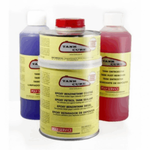 Tank Cure set - Coating (600gr) + tank reiniger/tank ontroester (500ml)
