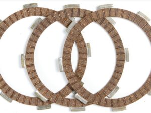 Koppeling, frictieplaat (set van 3) - TRW - 50cc modellen (A-kwaliteit)