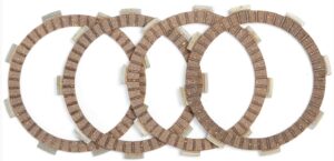 Koppeling, frictieplaat (set van 4) - TRW - 80cc modellen (A-kwaliteit)