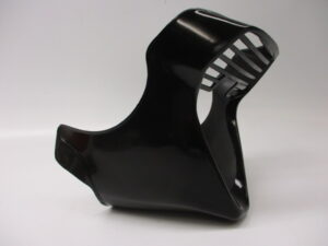 Motorspoiler - Zwart (ophanging zelf maken)