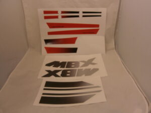Stickerset compleet - Rood rainbow - model '85-'86 - Afbeelding 5