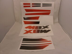 Stickerset compleet - Wit rainbow - model '85-'86 - Afbeelding 5