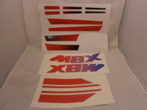 Stickerset compleet - Zwart rainbow - model '85-'86 - Afbeelding 5