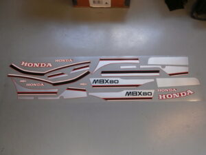 Stickerset compleet - Rood - model '83-'84 - Afbeelding 3