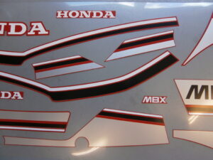 Stickerset compleet - Rood - model '83-'84 - Afbeelding 4