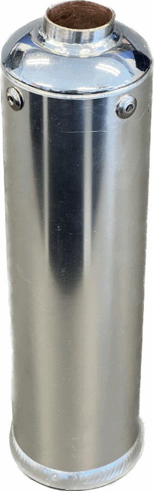 Uitlaat, zonder demper – model 80cc – Grote boring (handgemaakt)