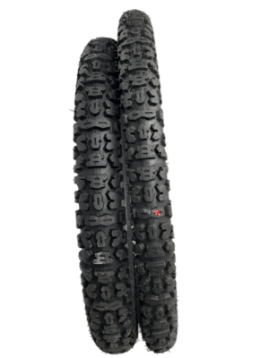 Bandenset – Servis Bridgestone Trial Wing 8 – 2.50×19 + 3.00×16