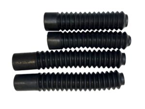 Voorvorkrubber/-hoes, set - Kort, 260mm - Zwart - Afbeelding 2