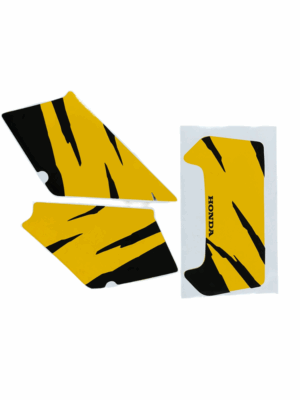 Stickerset kappen - Blauw/wit (lange zijkappen) - Afbeelding 16