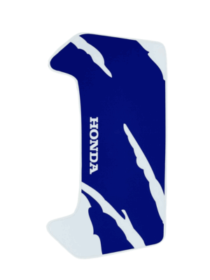 Stickerset kappen - Blauw/wit (lange zijkappen) - Afbeelding 23