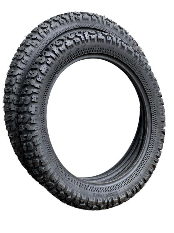 Bandenset – Servis Bridgestone Trial Wing 8 – 2.50×19 + 3.00×16