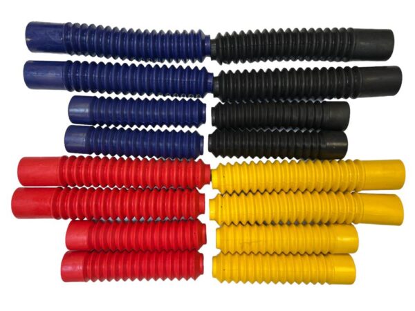 Voorvorkrubber/-hoes, set - Lang, 320mm - Zwart - Afbeelding 3