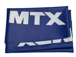 Buddydek/Zadelhoes - Blauw + wit "MTX"