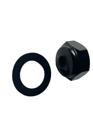 Balhoofdmoer met ring (MT vanaf model 1985) (moer met gat) - Afbeelding 4