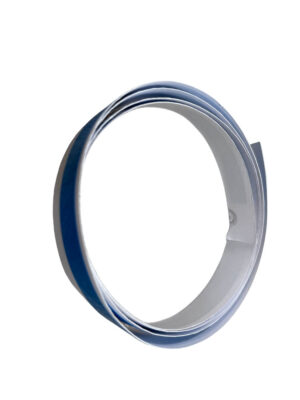 Sticker koplampspoiler - Streep Blauw - model '79'-83