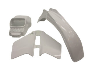 Kappenset, 4-delig (incl. koplampspoiler) - A-kwaliteit - Kleur: Shasta White (NH138)