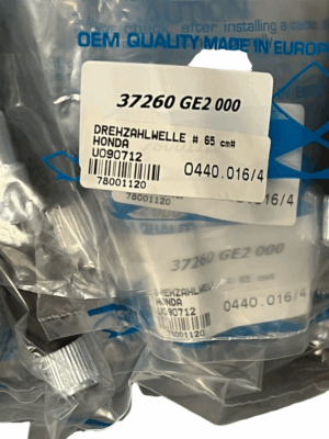 Kilometertellerkabel (AA+-kwaliteit)