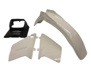 Kappenset, 4-delig (incl. koplampspoiler) - A-kwaliteit - Kleur: Ceramic White (NH24)