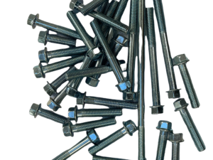 Motorblok, blokbouten set - Zilver