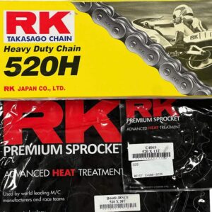 Tandwiel- en kettingset - 13/42 tands, ketting 520/104 links - Afbeelding 12