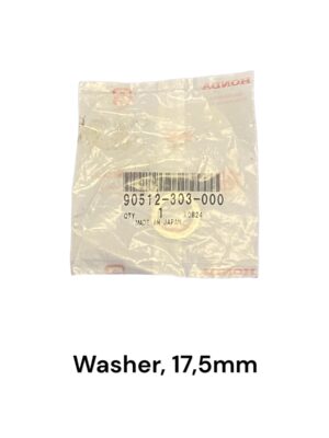 Afsluitring - 17,5mm - rempedaal