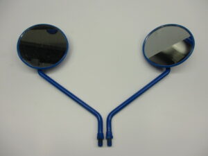 Spiegelset, bolkop - Blauw