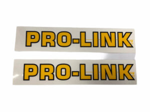 Stickerset "Pro-Link" - Geel