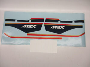 Stickerset compleet - Rothmans blauw - model '87-'88