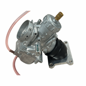 Carburateur - Mikuni - 24mm - Incl. draaibaar inlaatspruitstuk (origineel)