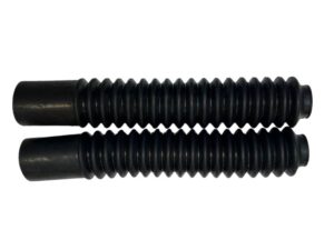 Voorvorkrubber/-hoes, set - Lang, 320mm - Zwart