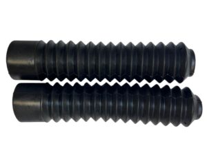 Voorvorkrubber/-hoes, set - Kort, 260mm - Zwart