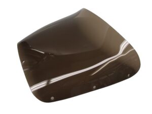 Koplampspoiler, ruit (glas) - Getint, bruin