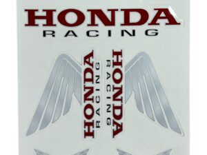 Stickerset "Honda Racing" - 6-delig