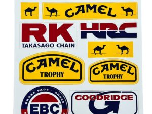 Stickerset merken - HRC/Camel