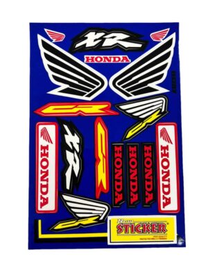 Stickerset merken - Honda Wings