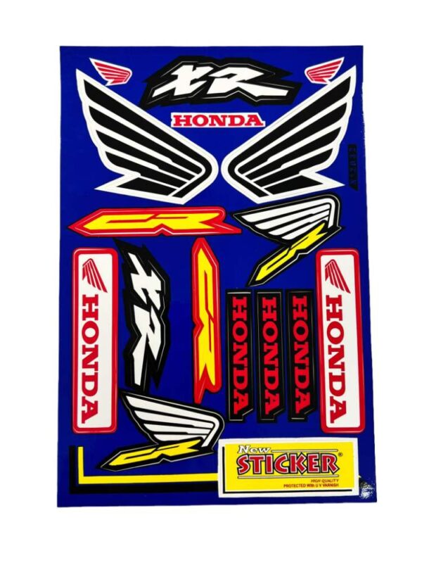 Stickerset merken - Honda Wings