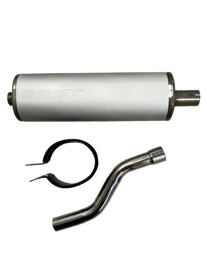 Einddemper – Silex – Ovaal, 22mm (incl. klem/verbindingsstuk)