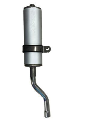 Einddemper – Silex – Ovaal, 22mm (incl. klem/verbindingsstuk)