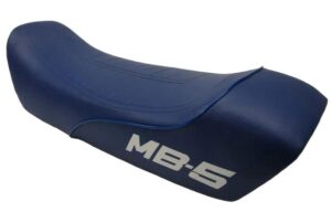 Buddydek/Zadelhoes - model 1986-1992 - Rood + wit "MB-5" - Afbeelding 4