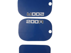 Stickerset kappen - Blauw