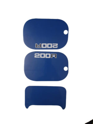 Stickerset kappen - Blauw