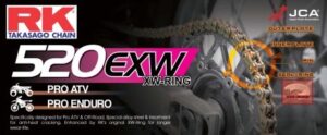 Ketting, 520 - RK - 106 links - XW-Ring, super versterkt