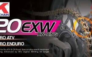 Ketting, 520 - RK - 108 links - XW-Ring, super versterkt