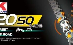 Ketting, 520 - RK - 108 links - O-Ring, versterkt