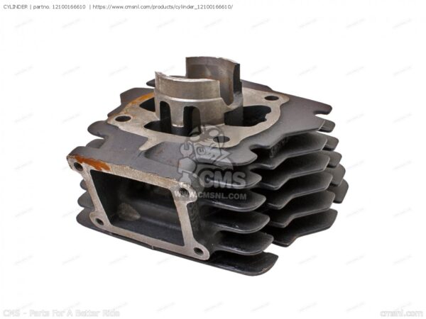 Cilinder 50cc - 39mm, HM166G - Afbeelding 2