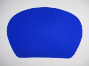 Sticker koplampspoiler - Blauw - model Paris-Dakar - Afbeelding 2